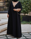مانتو عبا دو رنگ زنانه