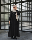 مانتوپاییزه مخمل کبریتی مدل خزان